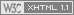 W3C XHTML 1.0 - Site Desenvolvido nos padrões W3C